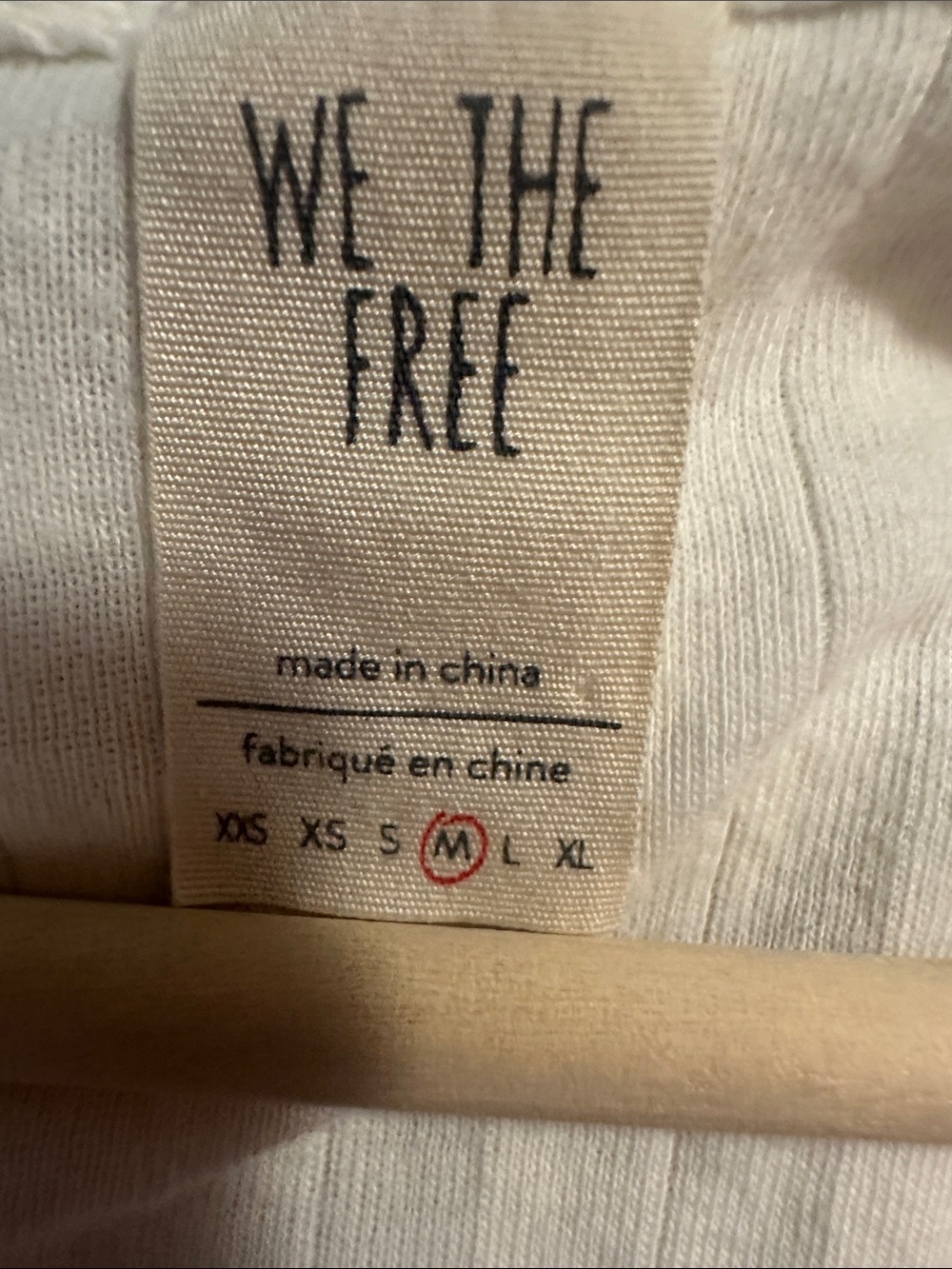 We The Free Cream Ribbed Button-Front Cropped Cardigan - Picture 3 of 3